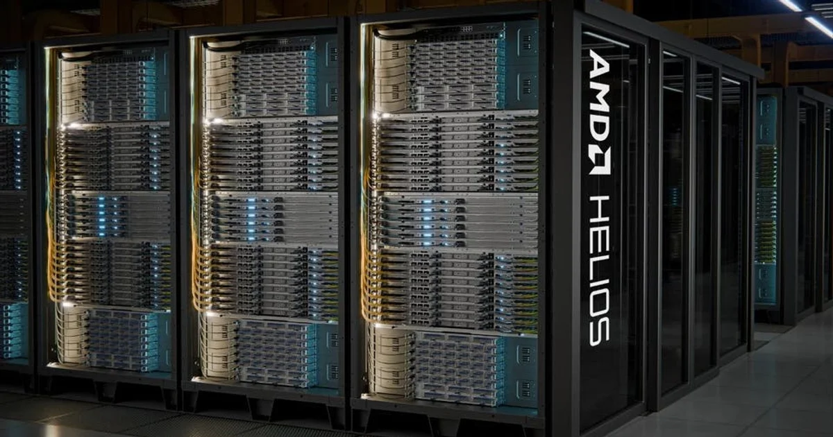 AMD voit maintenant un marché de 2 000 milliards de dollars devant lui, et Helios doit prouver qu'il peut en prendre une part