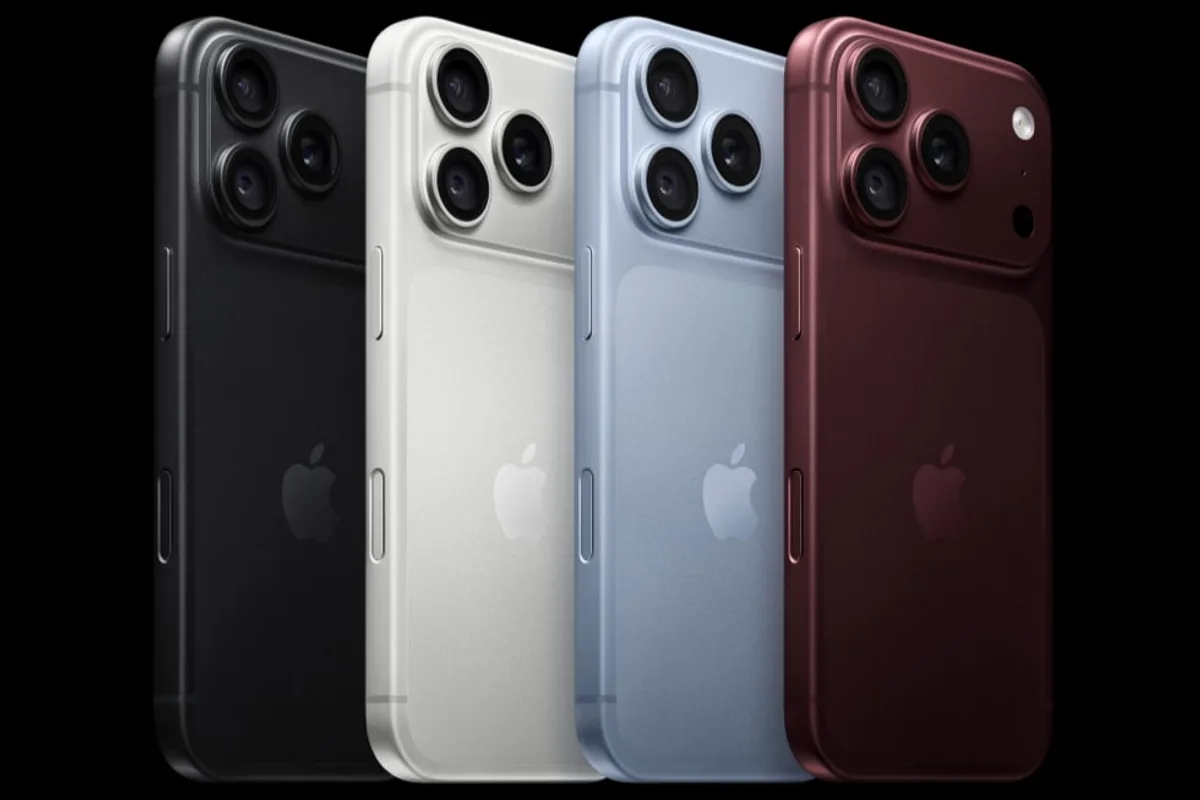 Gamme iPhone 18 Pro et ses quatre finitions, avec le nouveau système photographique à ouverture variable