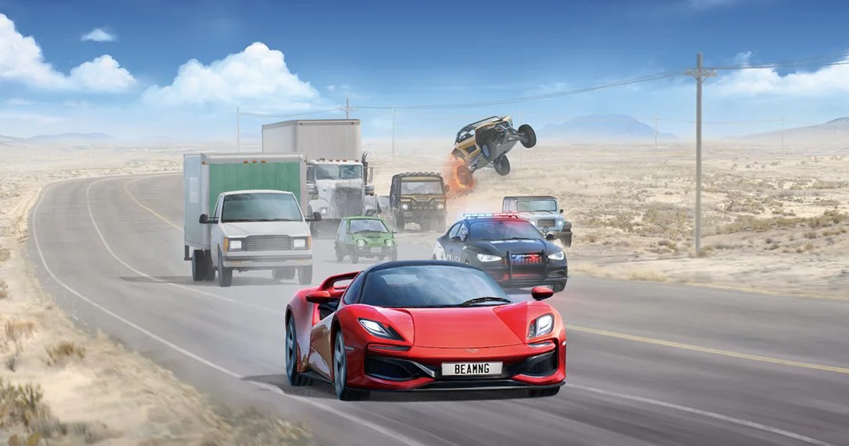 BeamNG.drive sur PS5 : comment un simulateur calculant sa physique à 2 000 Hz arrive sur console