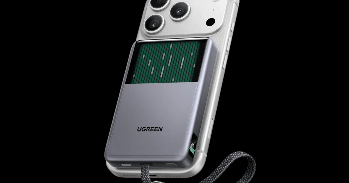 Cette batterie magnétique UGREEN refroidit son iPhone avec du liquide : gadget à 120 € ou vraie bonne idée ?