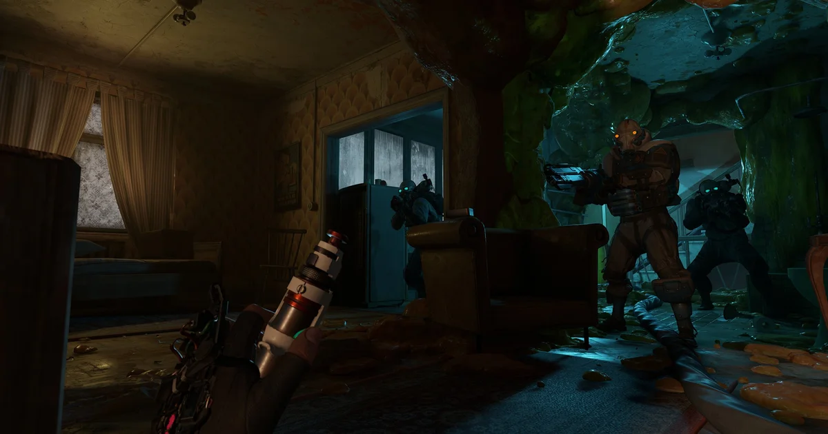 Half-Life: Alyx adds desktop foveated rendering as Steam Frame reprojection improves