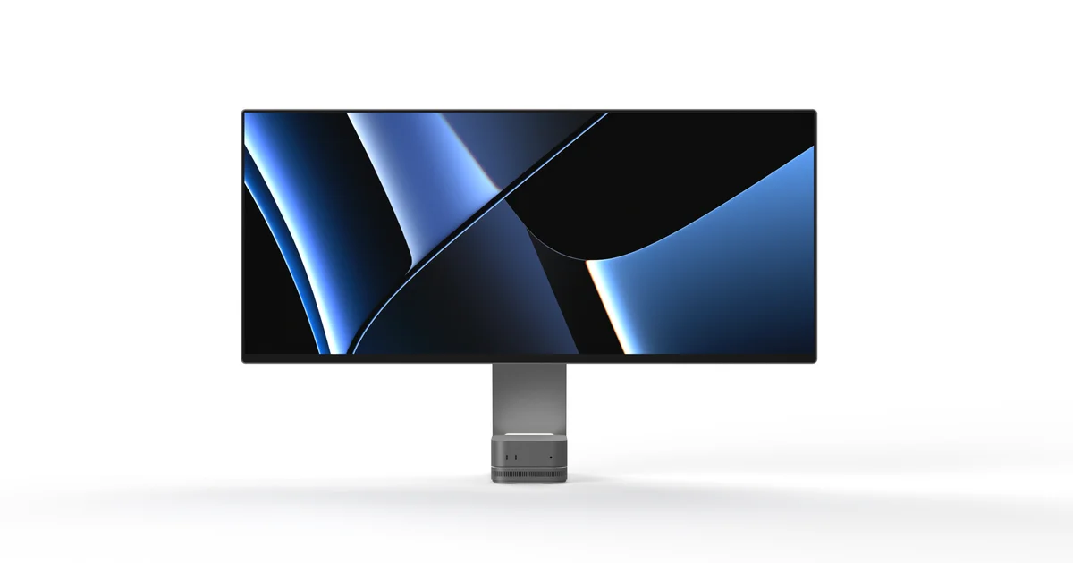 Mobile Pixels Prisma combines a 40-inch 5K ultrawide display, Mac mini dock and SSD expansion in one monitor