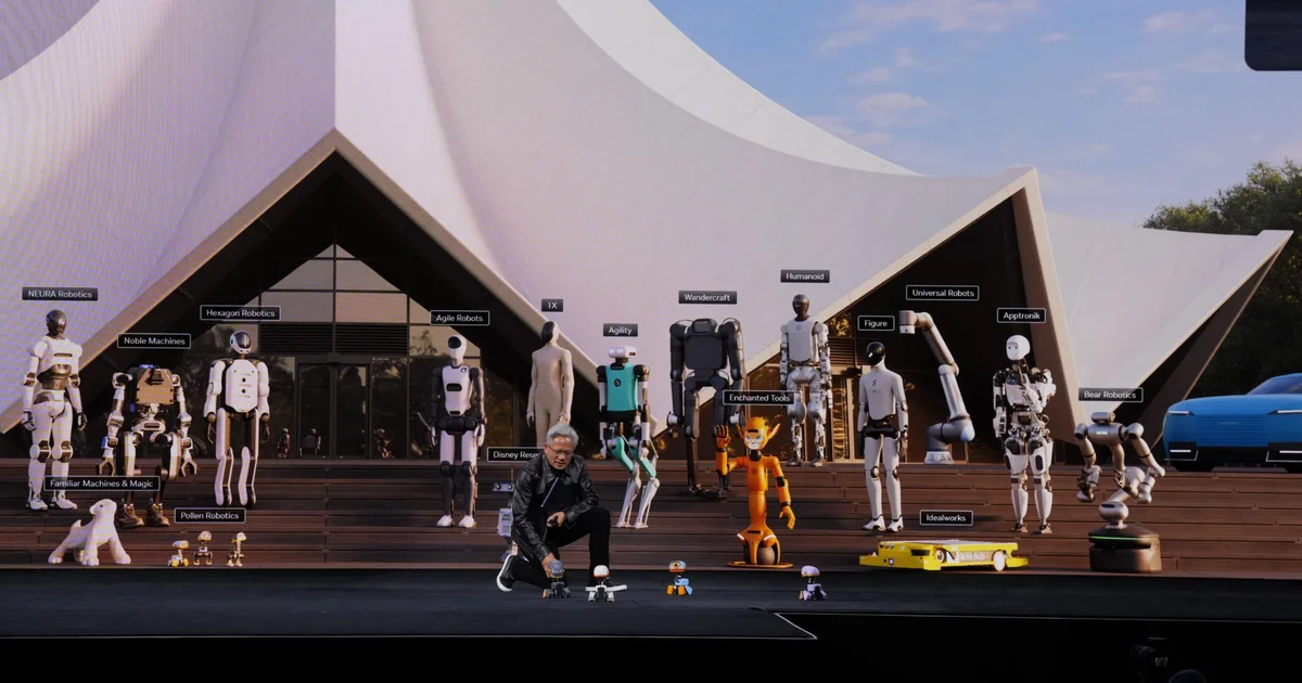 NVIDIA exhibe ses robots à Berlin : Microducks, humanoïdes et IA physique, au-delà du spectacle