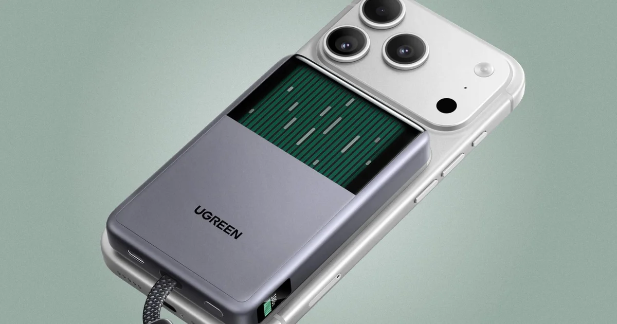 UGREEN met une micropompe et du liquide dans une batterie MagSafe : le Qi2 à 25 W commence à avoir un problème de refroidissement