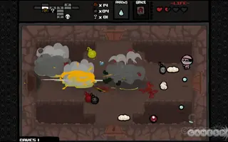The Binding of Isaac : génial dans 50 Mo, beaucoup moins élégant dès qu'on regarde la vieille couche Flash